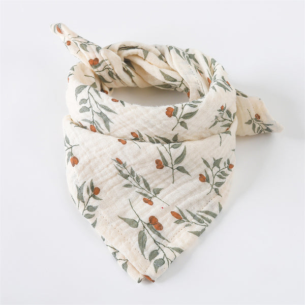 MUSELINA MINI FLORES BEIGE