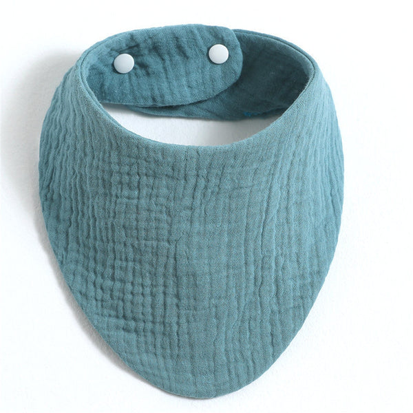 BABERO TELA VERDE-AZUL