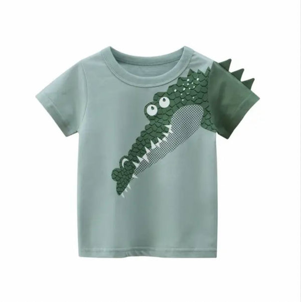 CAMISETA COCODRILO VERDE