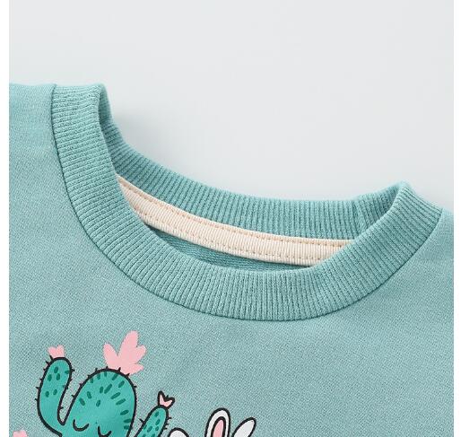 BUZO VERDE AZUL LLAMA