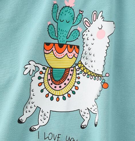 BUZO VERDE AZUL LLAMA