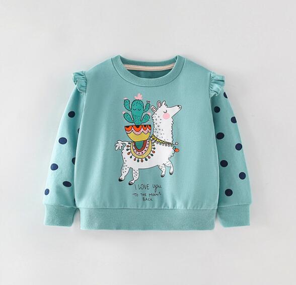 BUZO VERDE AZUL LLAMA