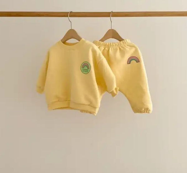 CONJUNTO AMARILLO ARCOIRIS