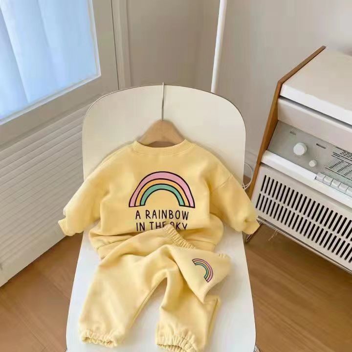 CONJUNTO AMARILLO ARCOIRIS