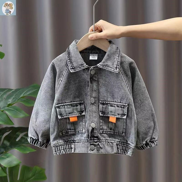 CHAQUETA JEAN NEGRO 