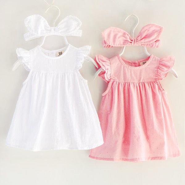 VESTIDO BLANCO Y BALACA 
